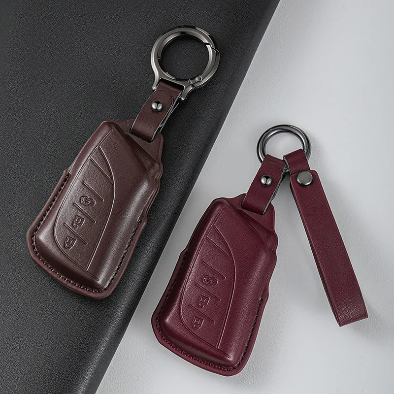 

For Lexus ES200 key set ES300H genuine leather RX300 buckle RX350H bag NX200 Lexus 570 All inclusive key set