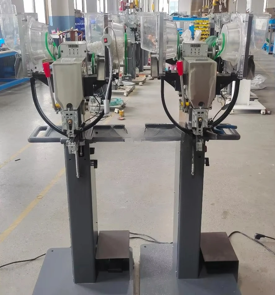 Electric button fastening sewing machine fastening machine