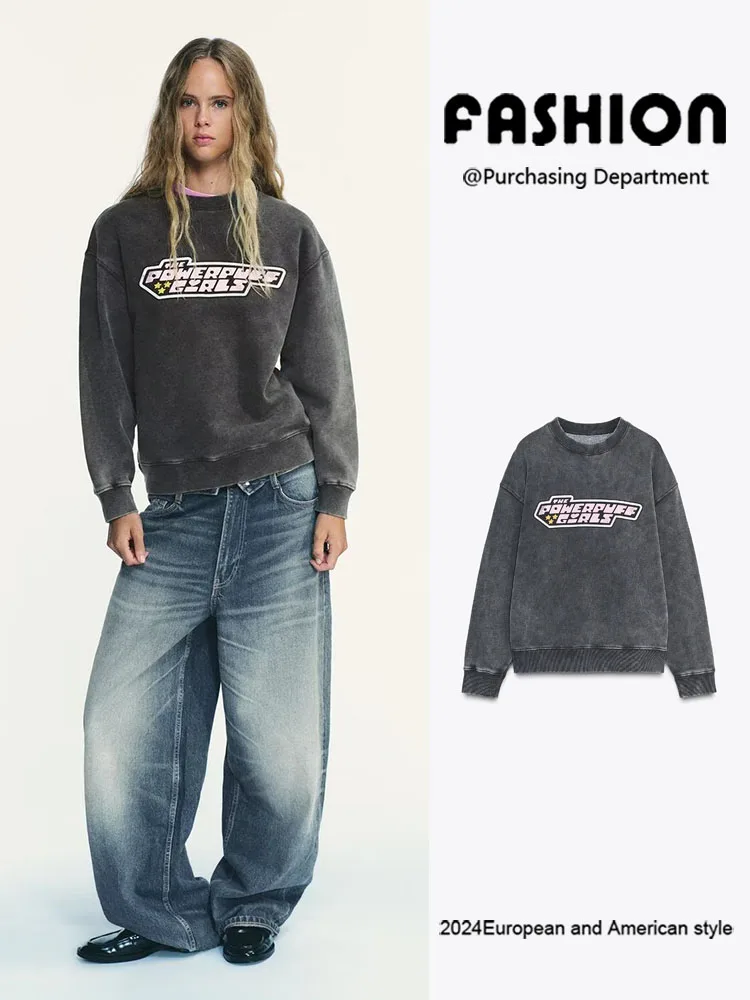 

Новая осенняя женская длинная светящаяся круглая толстовка Ne с эффектом ожидания, универсальная качественная модная одежда для выступлений на сцене