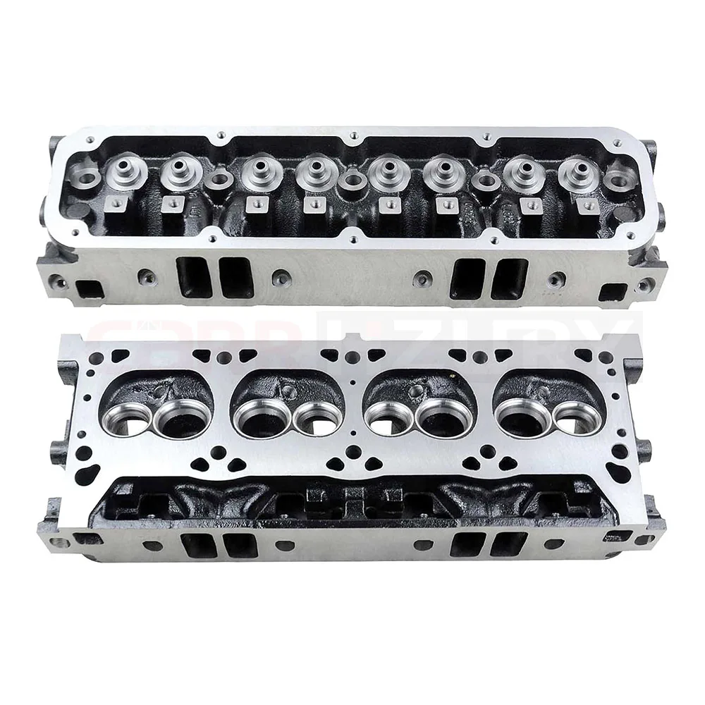

Carrhzury 53005714 53006671 2x Cylinder Heads Replacement for Jeep Chrysler 318 360 5.2L 5.9L OHV Cylinder Head