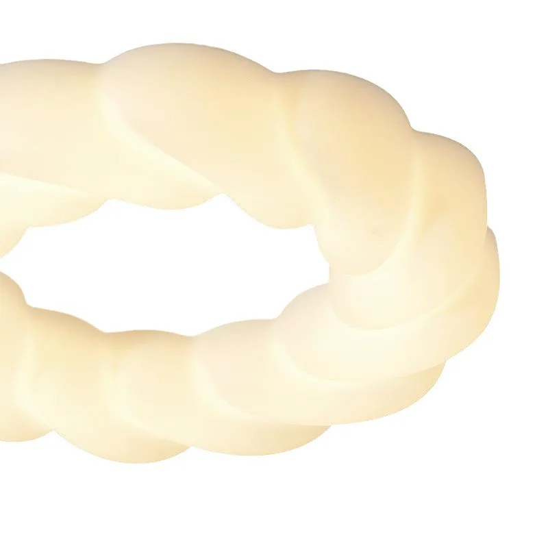 

Люстра для детской комнаты кремового цвета с полным спектром для защиты глаз, теплая и романтическая спальня, простая