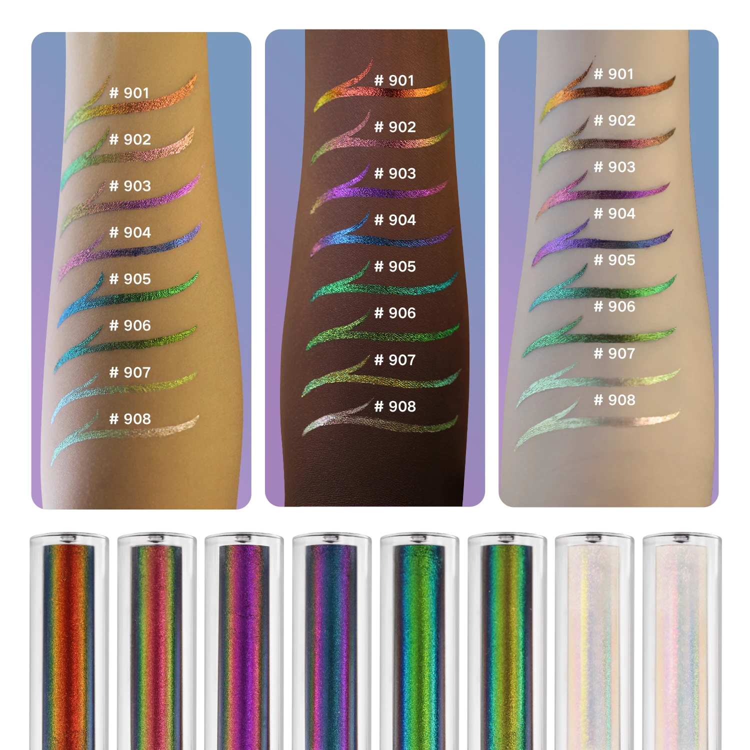 CHARMACY Optical Chameleon Eyeliner Durable Fast/Quick Dry Long-lasting Eyes Makeup