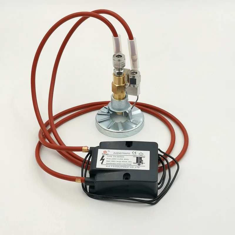 

Burner Ignition Kits 230V High Pressure Electronic Transformer Steady Plate Flame Ring Siphon Air Atomizing Waste Oil Nozzle