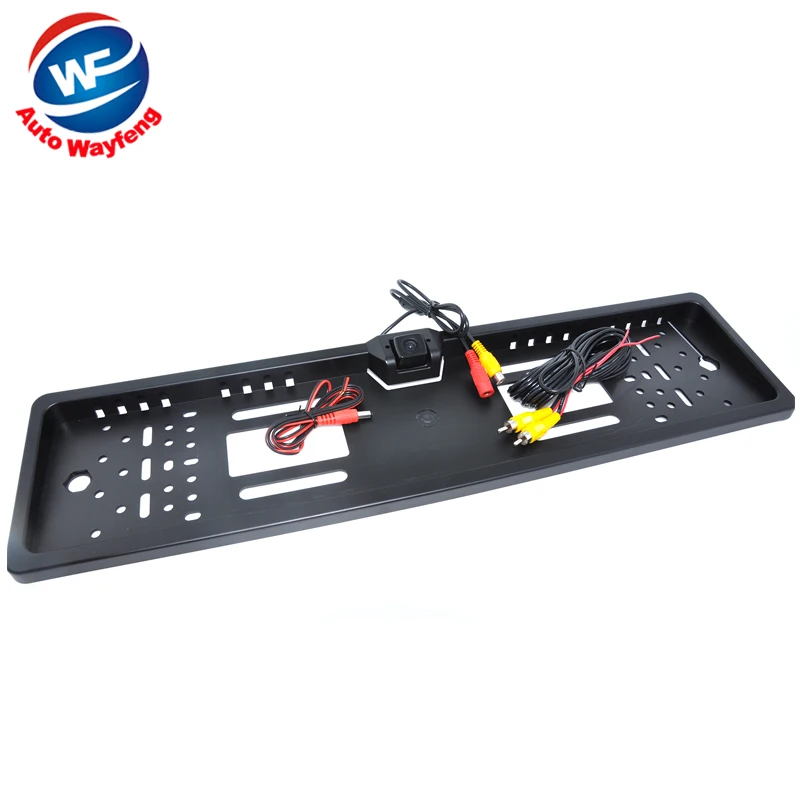 

2017 Бесплатная доставка, новая Универсальная рамка для номерного знака европейского стандарта, Автомобильная камера заднего вида