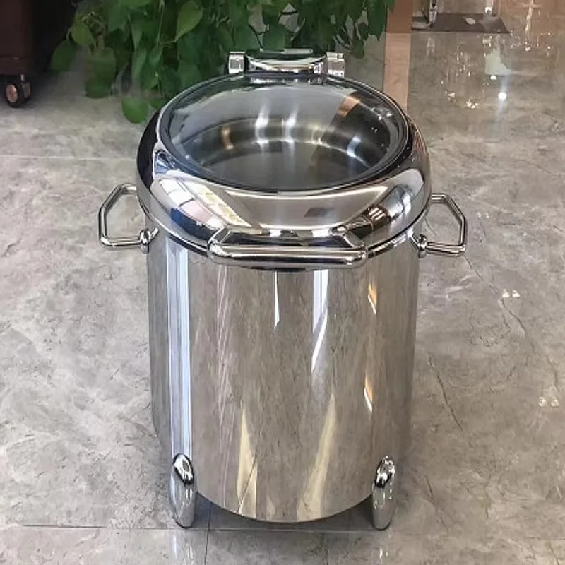 Commercial restaurant stainless steel electric food insulation tank container temperature equipment