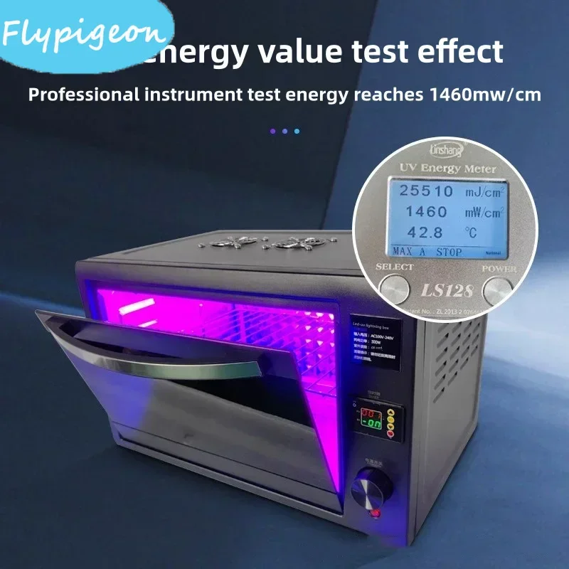 5000W UV Curing Box 365 395 405nm High Intensity Ultraviolet Lamp for 3D Printing OCA LCD Lamination UV Glue Resin Curved Light