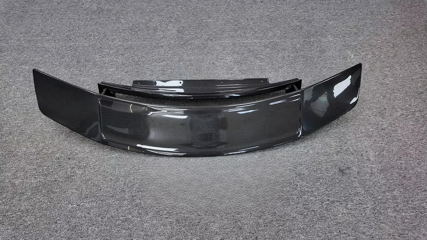 Carbon Fiber Rear Spoiler Wing V Style Aerodynamic Body Kit for Audi R8 2007-2015