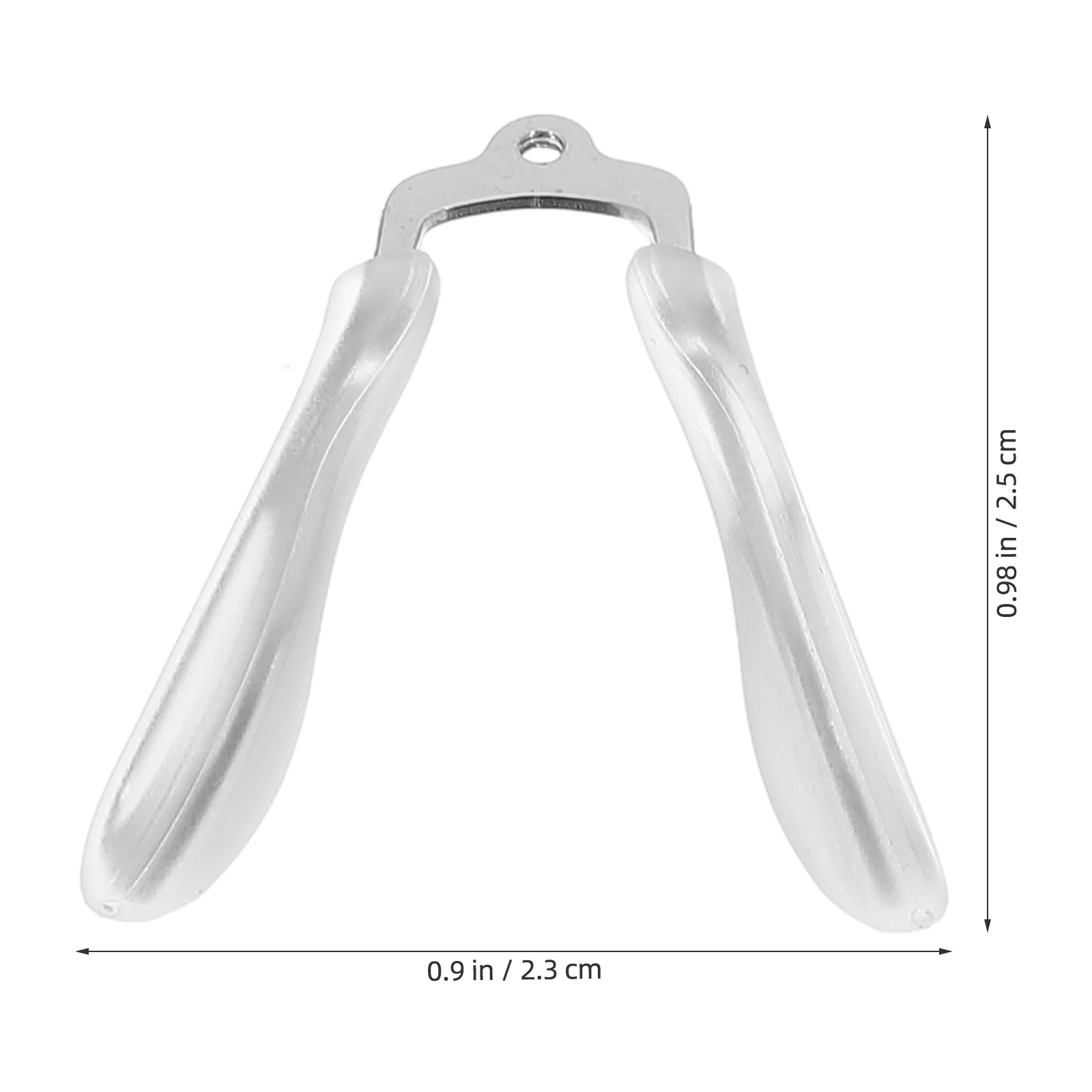 2 قطعة مخدات أنف للنظارة لينة سيليكون النظارات مخدة أنف للنظارة استبدال عدم الانزلاق عالية المتانة مريح صالح لجميع الإطارات