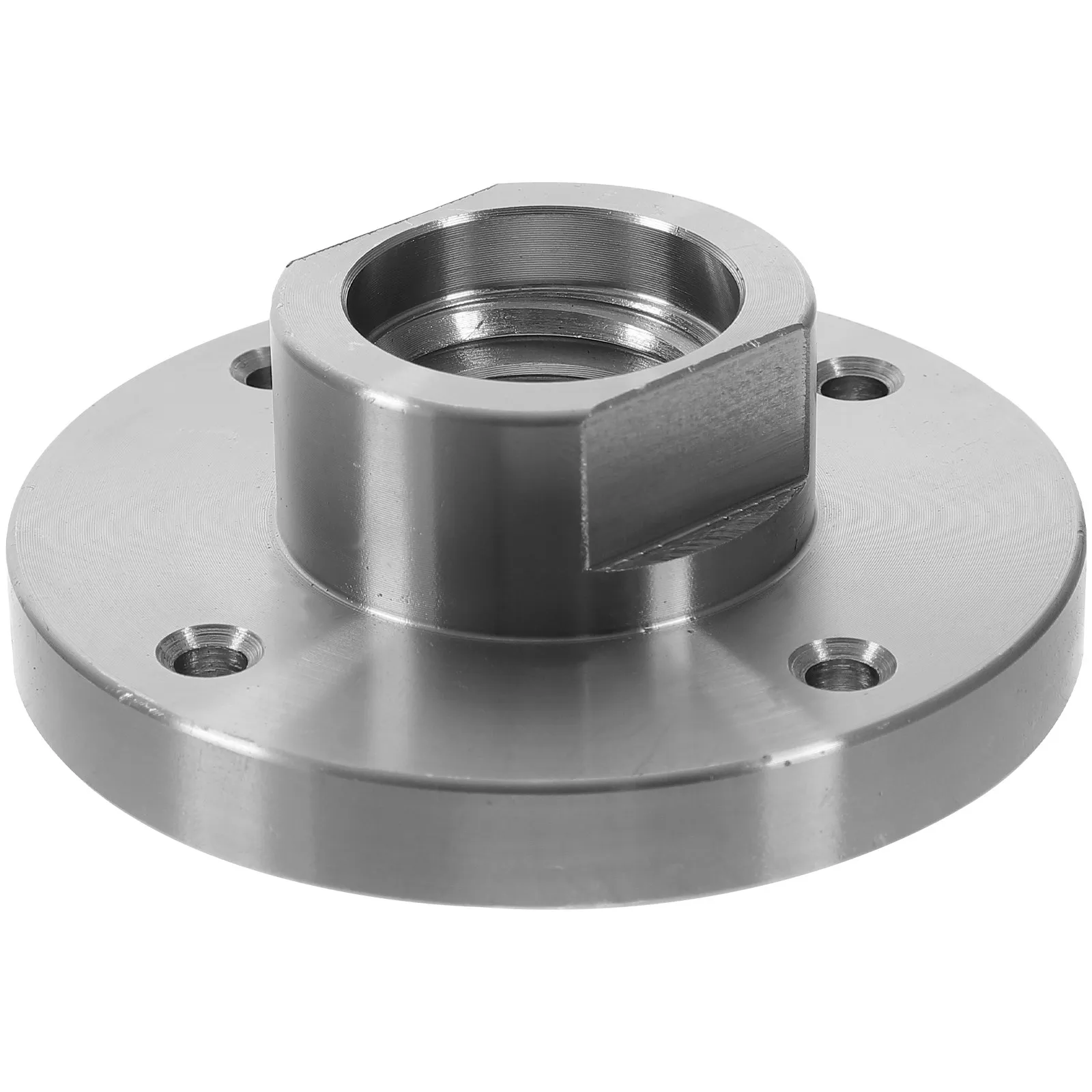 3 Inch Lathe Chuck Woodworking Lathe Face Plate Steel Faceplate Chuck for Woodturning Precision Accuracy Stable Installation