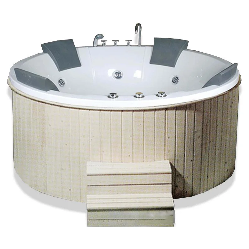 

New round massage surfing thermostatic bathtub family version hotel homestay large size multi adult insulation