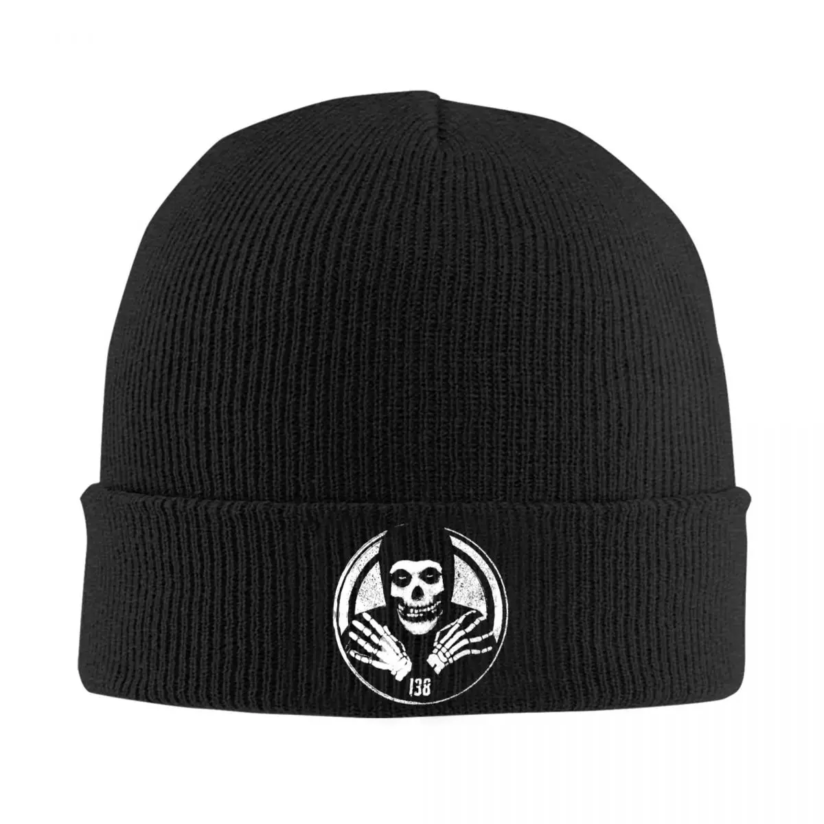 Crimson Ghost Misfits Knit Hat Beanie Winter Hats Warm New Skull Cap for Men Women Gift