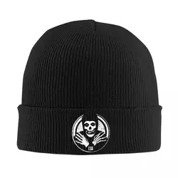 Crimson Ghost Misfits Knit Hat Beanie Winter Hats Warm New Skull Cap for Men Women Gift