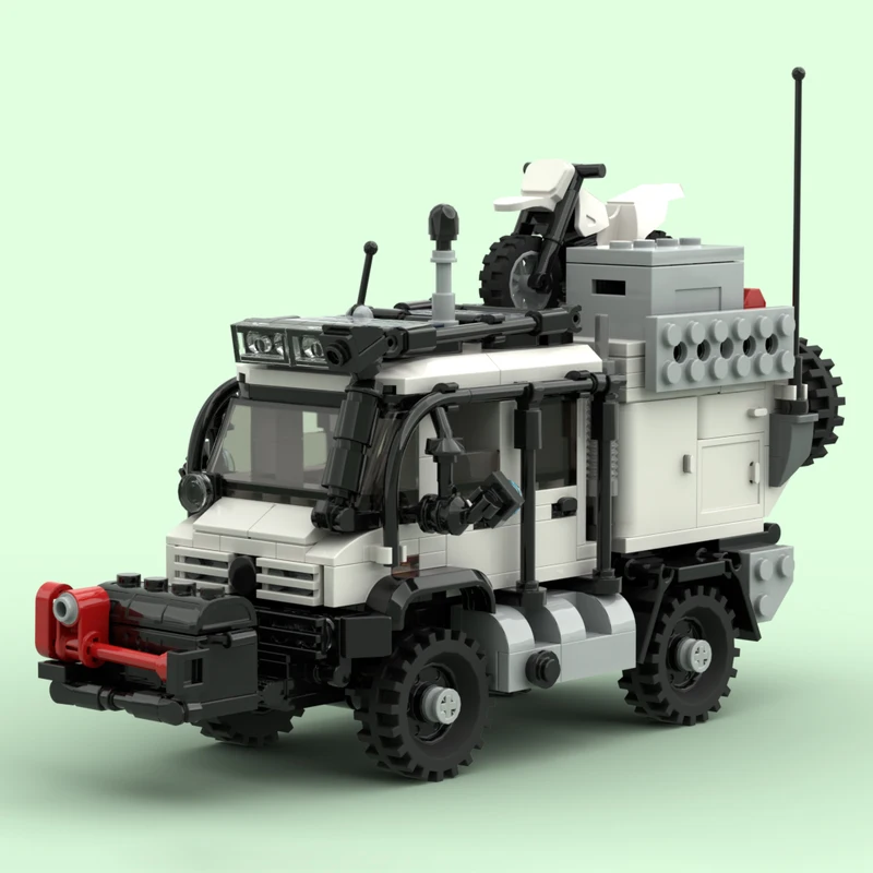 새로운 MOC 빌딩 블록 모델 궁극적인 오프로드 모험 차량 기술 모듈 형 어린이 장난감 선물 DIY 조립 세트