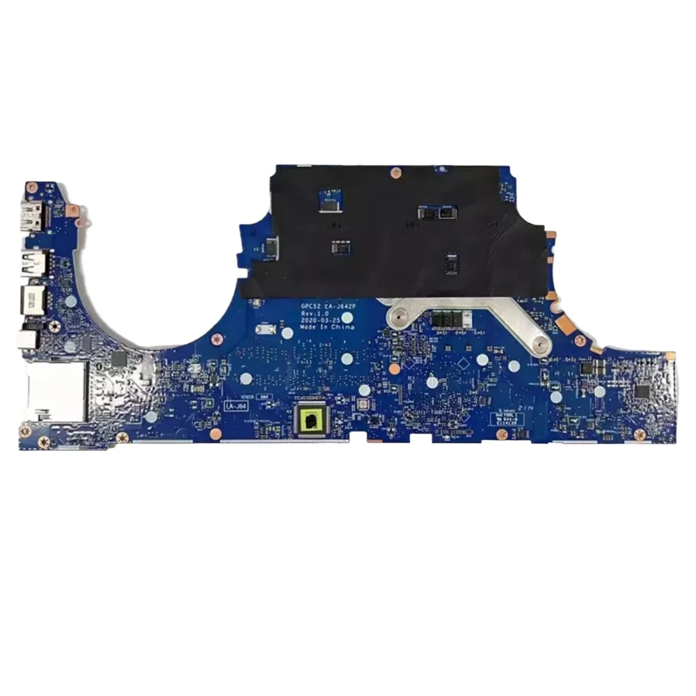 LA-J642P For HP Gaming 15-DK Laptop Motherboard Notebook Mainboard Accessories With CPU: I7-10750H GTX1660TI GPU:N18E-G1-65-A1