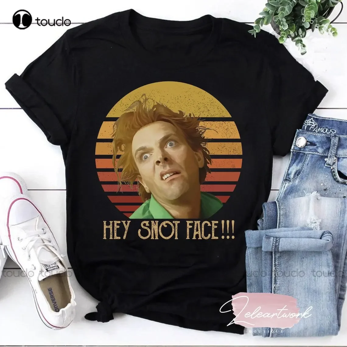Hey Snot Face Drop Dead Fred Funny Vintage T-Shirt Snot Face Shirt Drop Dead Fred Shirt Rik Mayall Shirt Custom Gift Xs-5Xl