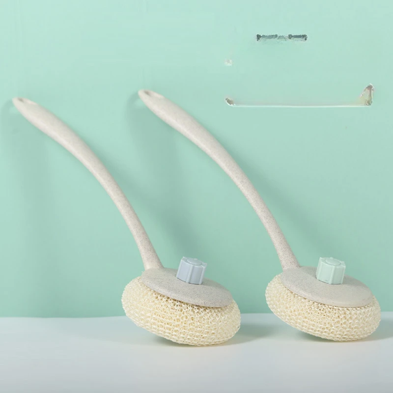 Kitchen Detachable Long Handled Pot Brush Household Cleaning Not Easily Stained with Oil Dishwashing Brush Pot Brush