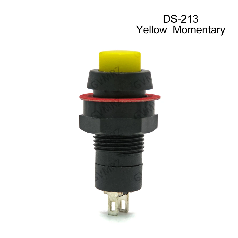 5PCS10mm Round Miniature Push Button Switch Round Button DS213 DS211 For Integrated circuit Momentary/Self Locking DS-213/DS-211