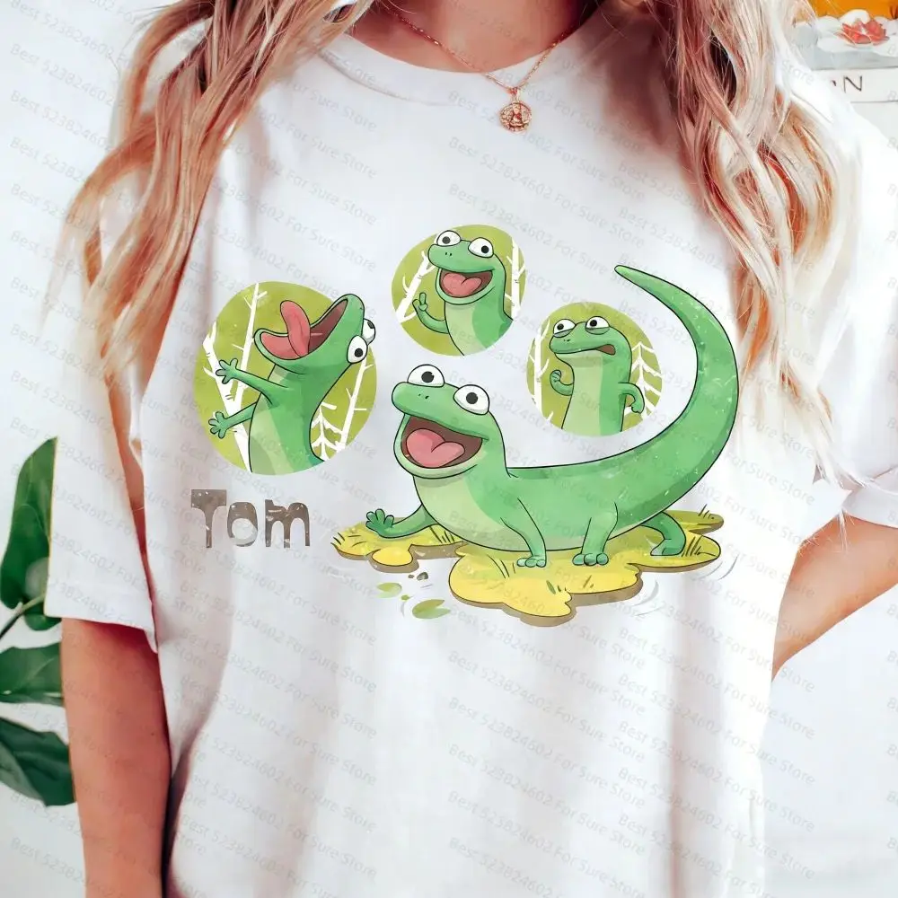 Pixar Hoppers Movie Shirt Retro Tom The Lizard Hoppers 2026 Woman T-shirt Funny Tom Lizard Tee Animal Kingdom Trip Outfit Gift