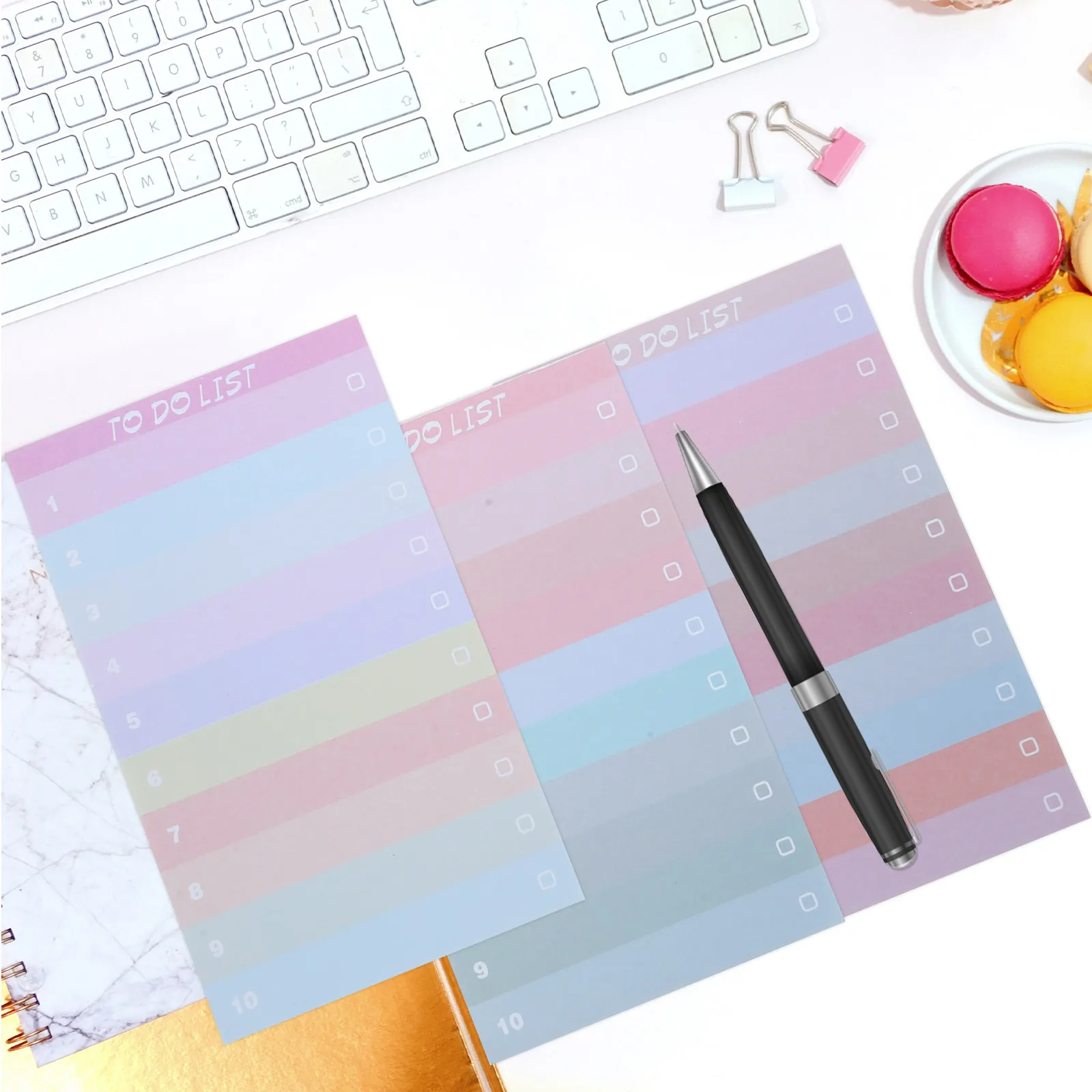 12Pcs Study Planner Notepad Weekly to Do List Pad Schedule Calendar for Work School Home Daily Task Management Efficient Hand