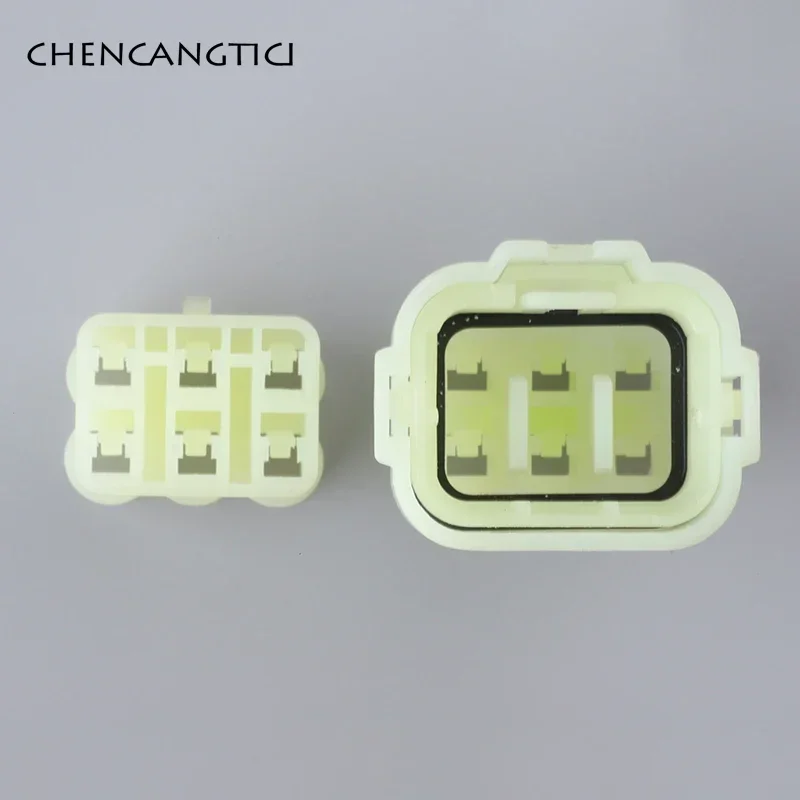 1 Set Sumitomo 6 Pin HM 090 Automotive Motorcycle Electrical Connector Female Or Male Socket For Toyota 6189-6171 6180-6181