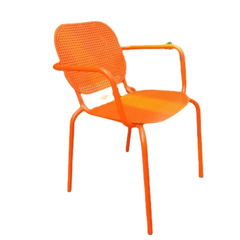 Aluminum Patio Dining Set Waterproof Sunproof Table Stools for Villa Courtyard Terrace Indoor Outdoor Use