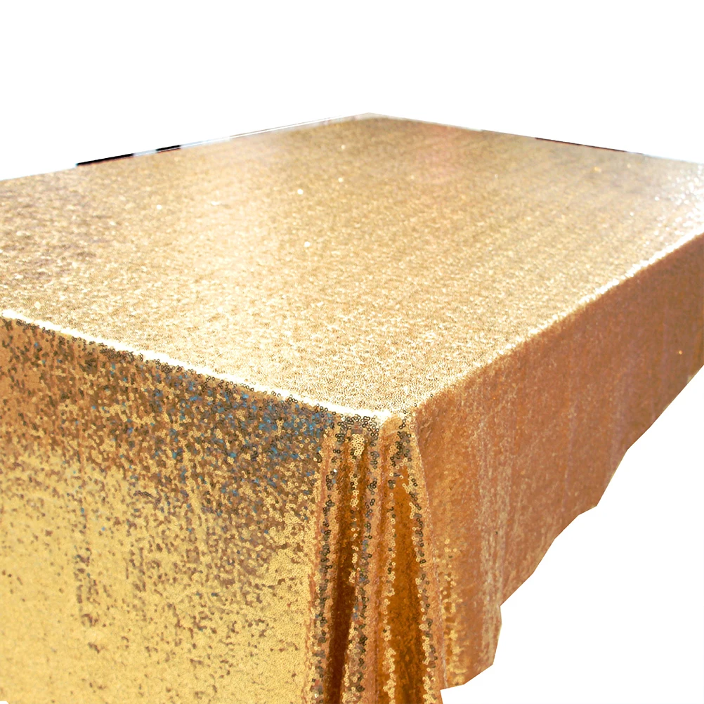 

Sequins Tablecloth Fashion Wedding Party Centerpieces Sparkly Cloths for Tables Decor Home Hotel Restaurant Accessories