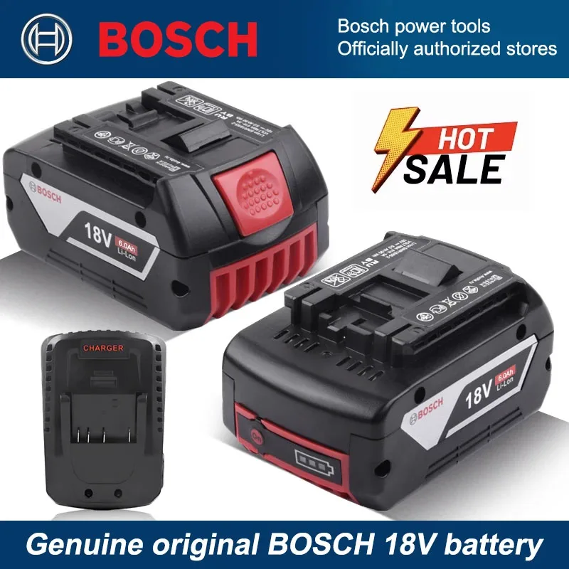 

Original Replacement Battery for Bosch 18V GAL 18V-30 18V-40 18V-60 Cordless Tools - 5.0Ah 6.0Ah Li-ion with PCB Protection