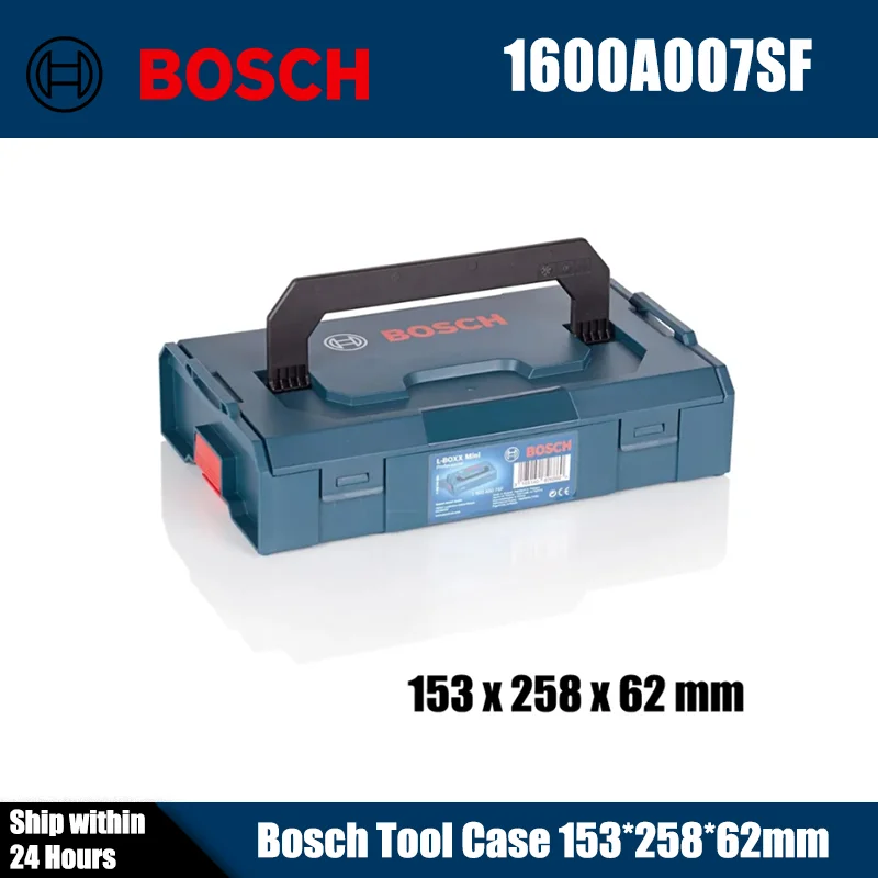 Bosch 1600A007SF L-Boxx  Case Storage Box Durable Parts Stackable Plastic Hard Shell Storage Tool Accessory High Quality
