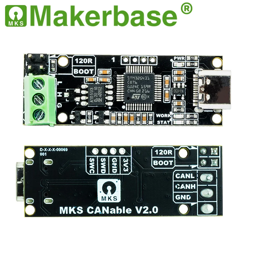 CANable 2.0 CAN Analyzer USB to CAN Adapter USBCAN Analyzer