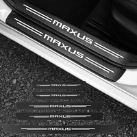For Maxus T60 D60 D90 2022 D20 G50 G10 G20 T90 V80 T70 V90 Carbon fiber pattern car door sill Threshold sticker auto accessories