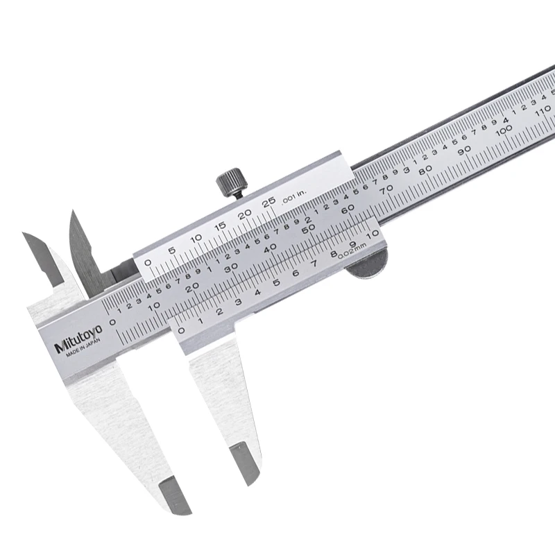 

Mitutoyo Vernier Caliper 530-119/0-150mm/0.02mm Vernier Calipers Stainless Steel Inside Outside Depth Step Measurements Metric