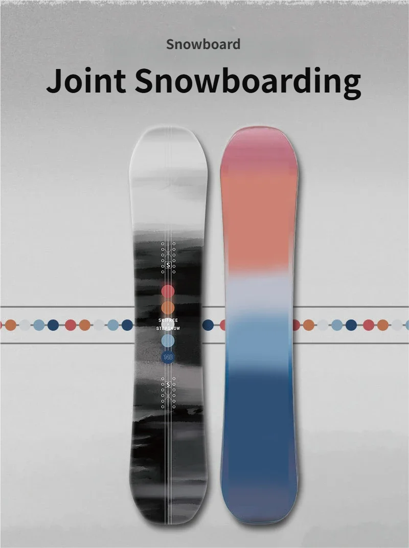 Hot Selling Versatile Multi Functional Winter Outdoor Adult Snowboard Eco Friendly Poplar Wood Core All Mountain Cross Ski