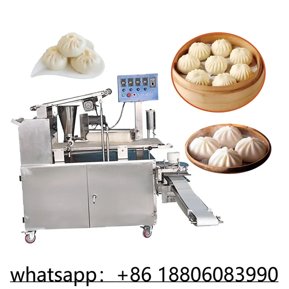 Automatic Soup Dumpling Momo Making Machine Steamed Stuffing Bun Machine Dimsum Xiaolongbao Baozi Bao Filling Machine