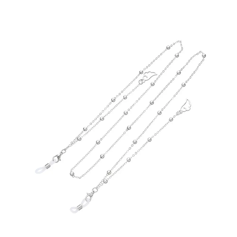 Neue Mode Frauen Brillen Kette Hohl Stern Perle Perlen Sonnenbrille Lesebrille Lanyard Brillen Halter Neck Strap Seil