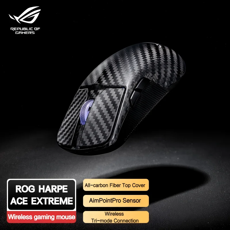 

ROG Harpe Ace Extreme Wireless Mice 47-gram Carbon Fiber Composite