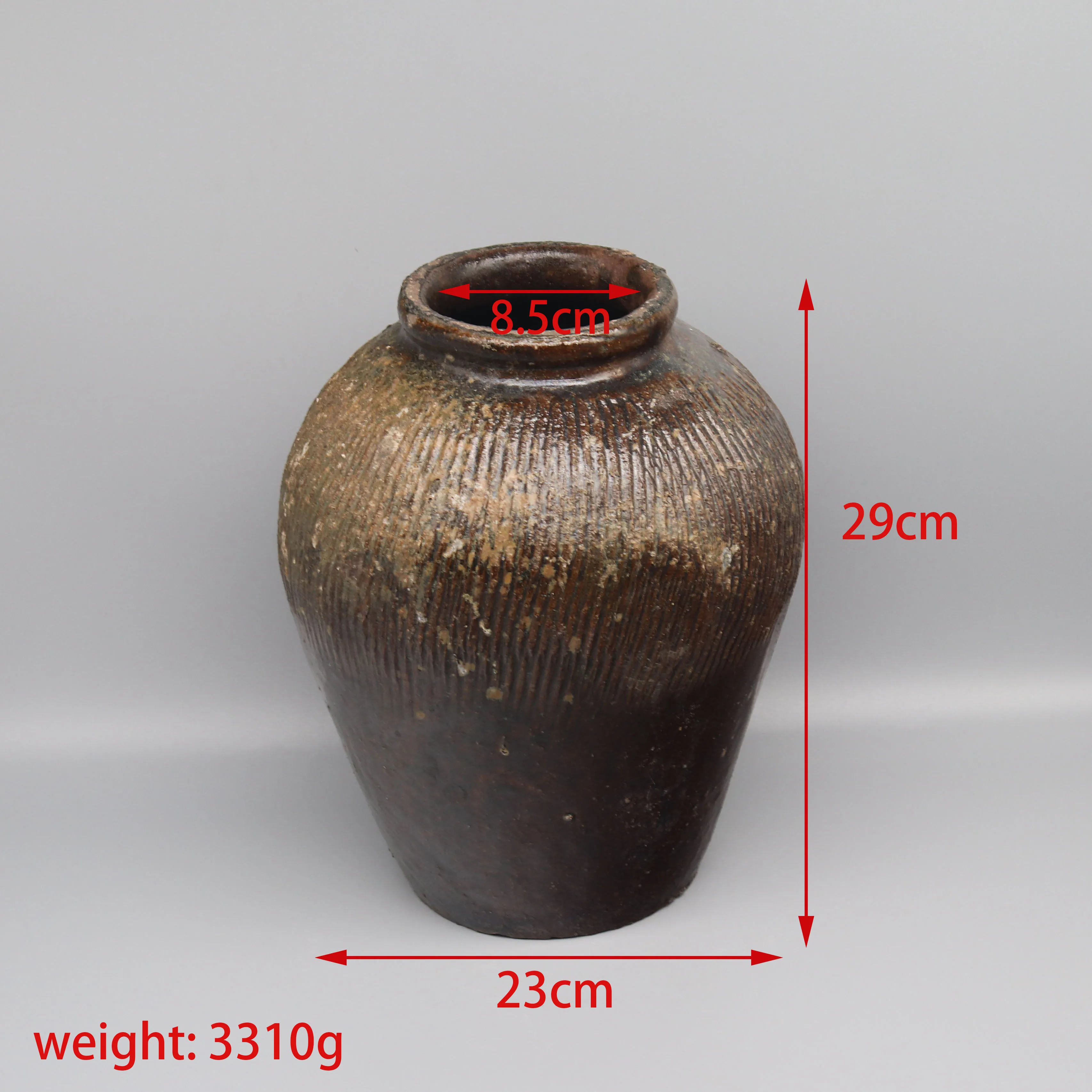Rice Wine Jar, Vessel, Planter, Vase