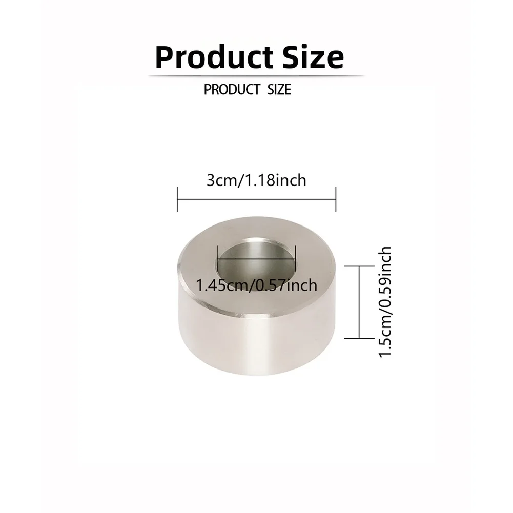 304 Stainless Steel For SPLASH Guard Accessory for Moka Pot For Espresso Brewing to Maintain Workspace Cleanliness