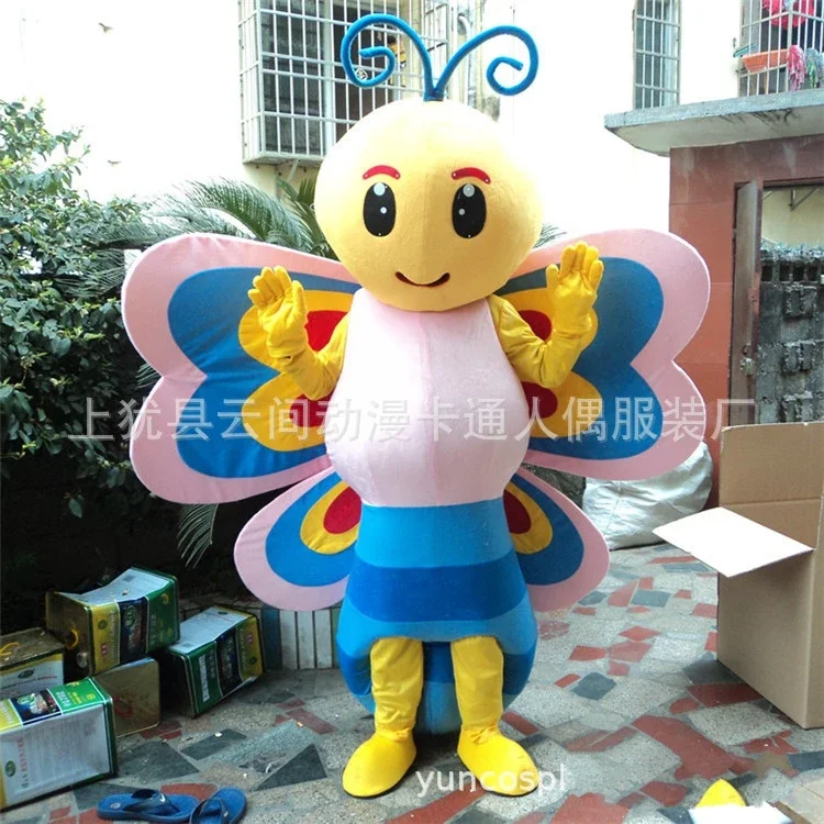 Christmas High Quality Butterfly Mascot Costumes Cartoon Adult Apparel Cosplay Outfit For Carnival Halloween Chrismas Party Eve