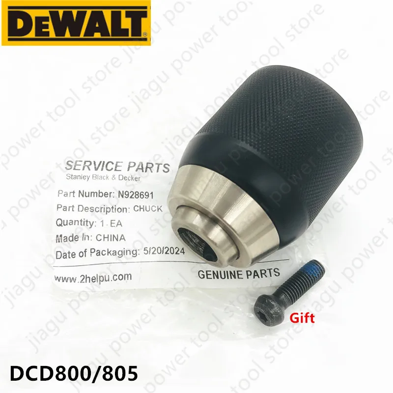 

Chuck For Dewalt N928691 800 805 DCD800 DCD805 DCD800D2T DCD800NT DCD805NT