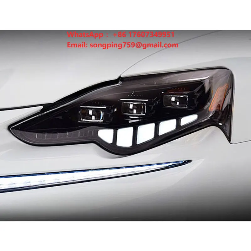 LED Car Daytime Running Light Headlight Upgrade Replacement for lexus Is 2013-2016 Upgrade Headlight Modify Kits
