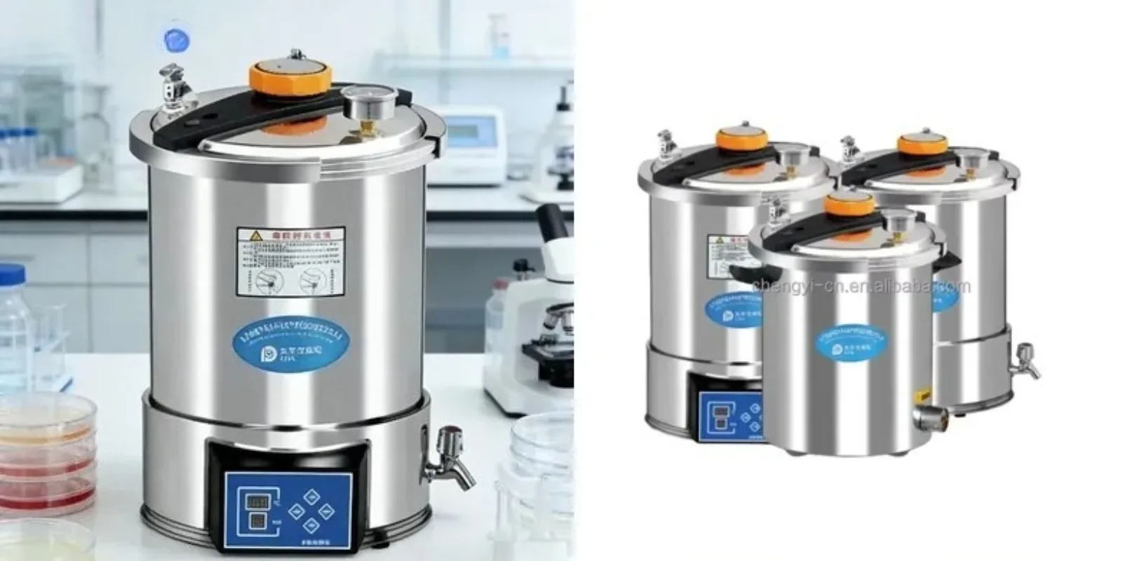 

26 Autoclave Sterilization Machine Portable Autoclave 18/24 Liter YX-24HDD
