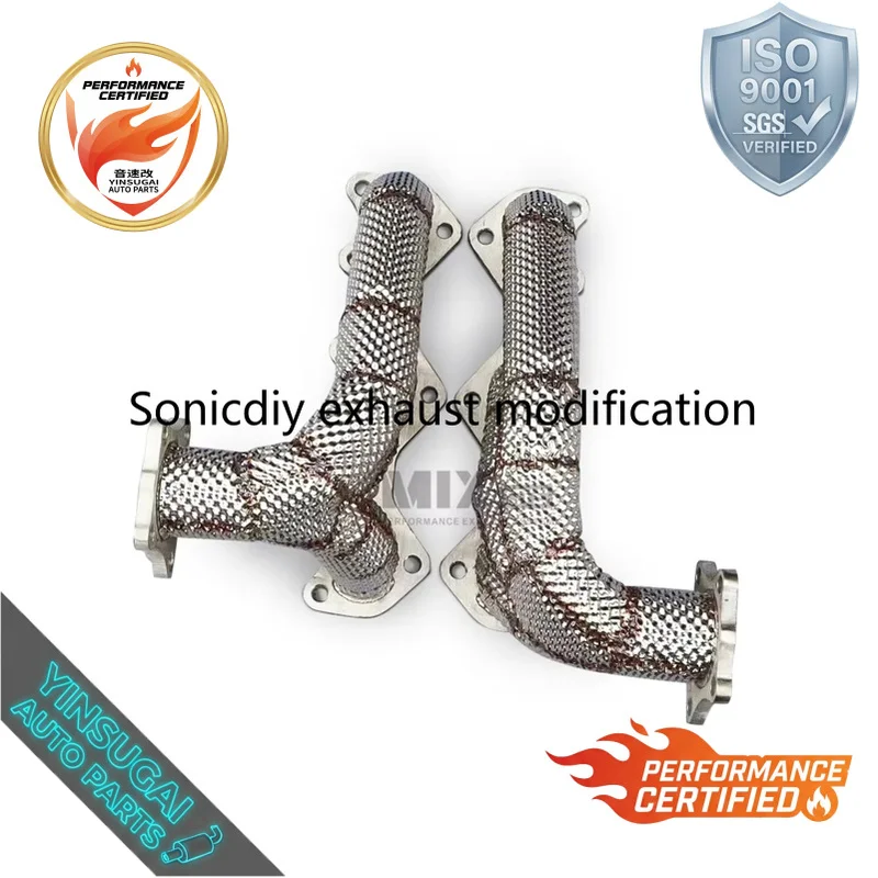Cuski No CEL Exhaust System for Porsche 911 992 3.0T 2020-2024 Valvetronic Catback Exhaust System Vacuum Valve Control