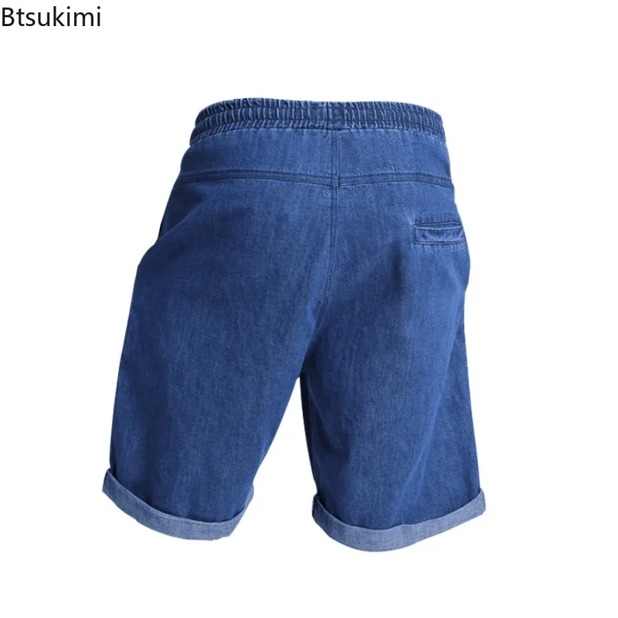 2025 Summer Men's 100% Cotton Casual Shorts Fashion New Loose Pockets Sweatpants Breathable Beach Shorts Male Gym Joggers Pants