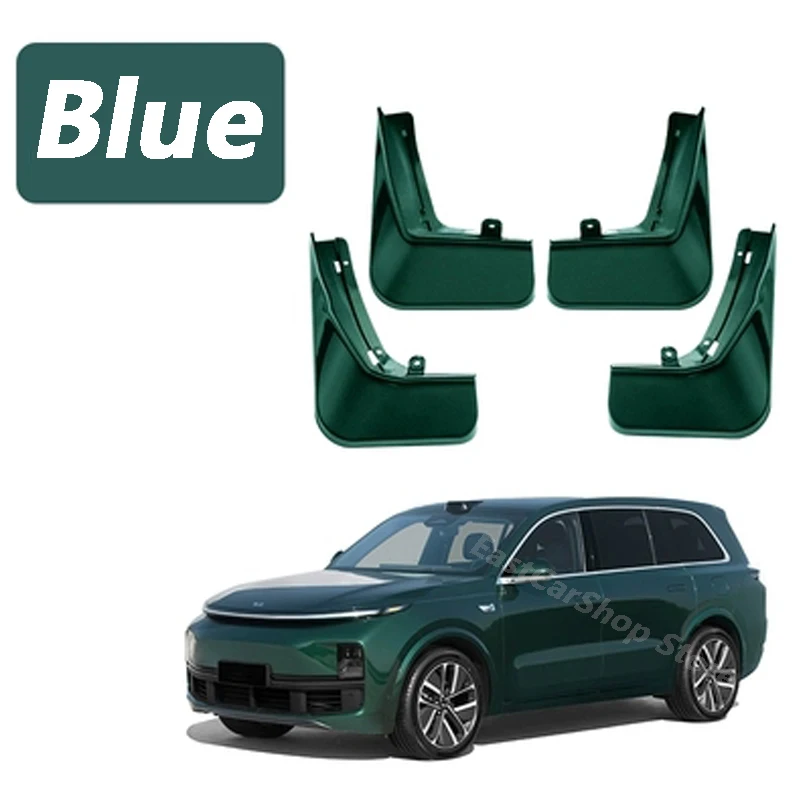 For LEADING IDEAL LiXiang L7 2023 Car Front Rear Mudflaps Fender Flares Mud Flaps Painted Mudguards Guards Accessories