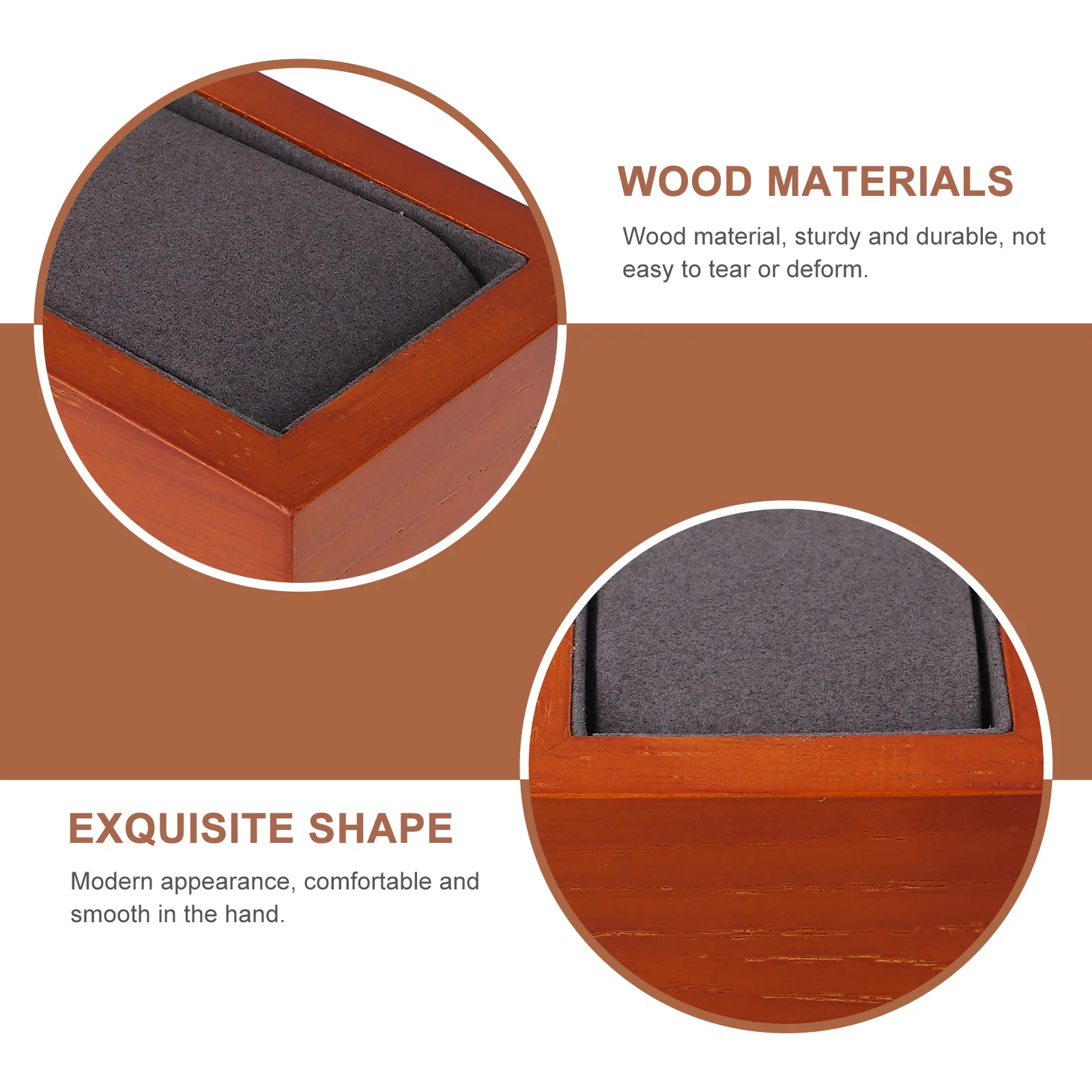 

Wood Watch Box Organizer Durable Minimalist Wooden Watch Display Case for Jewelry Storage Bracelet Collection for Men Women