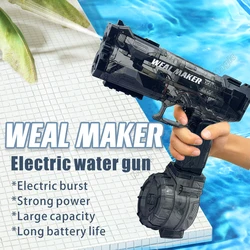 Large Capacity Water gun Electric Water Gun Automatic Blowback Toy Gun Pistol Outdoor Summer Beach Cs Pubg Prop Gifts For Boys