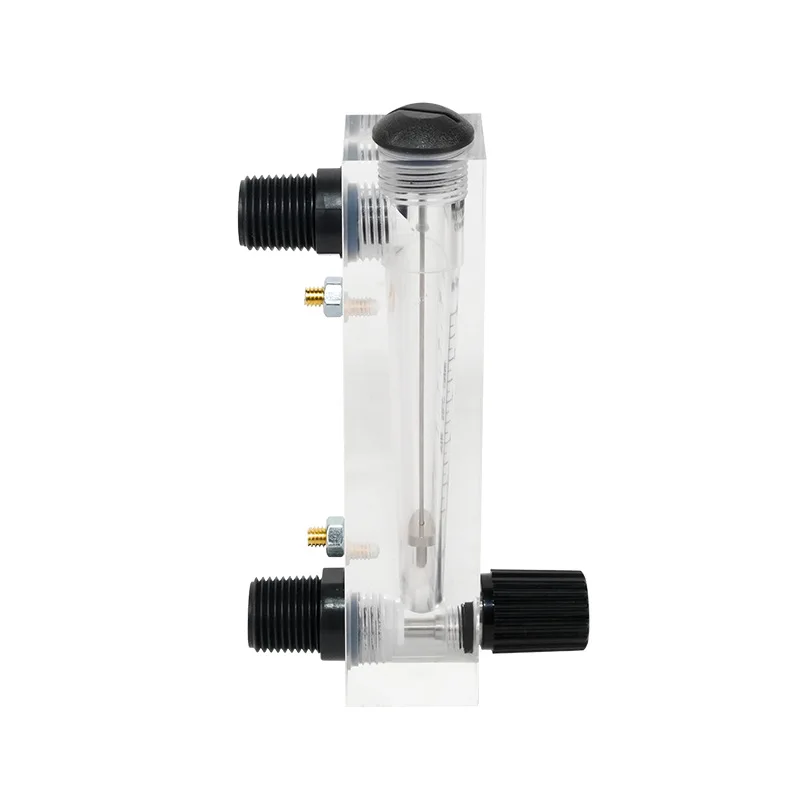 LZT-15T Panel Type Plexiglass Flowmeter, Liquid 0.2-2 LPM 0.2-3 LPM