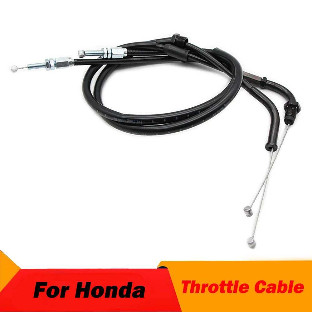 Motorcycle Throttle Cable For Honda CBR250 MC19 1988-1989 CBR250 MC22 1990 1991 1992 1993 1994 17910-KAZ-000 17920-KAZ-000