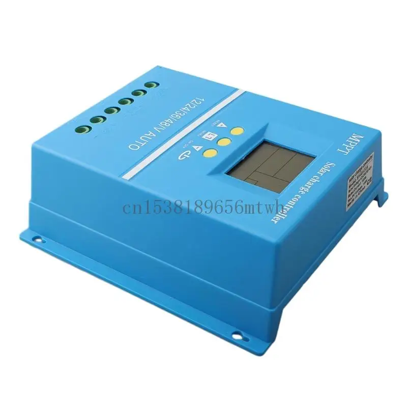 New 100/80/150/200A Auto Solar Battery Regulator MPPT Solar Controller With LCD Display for Electronic Device B03D