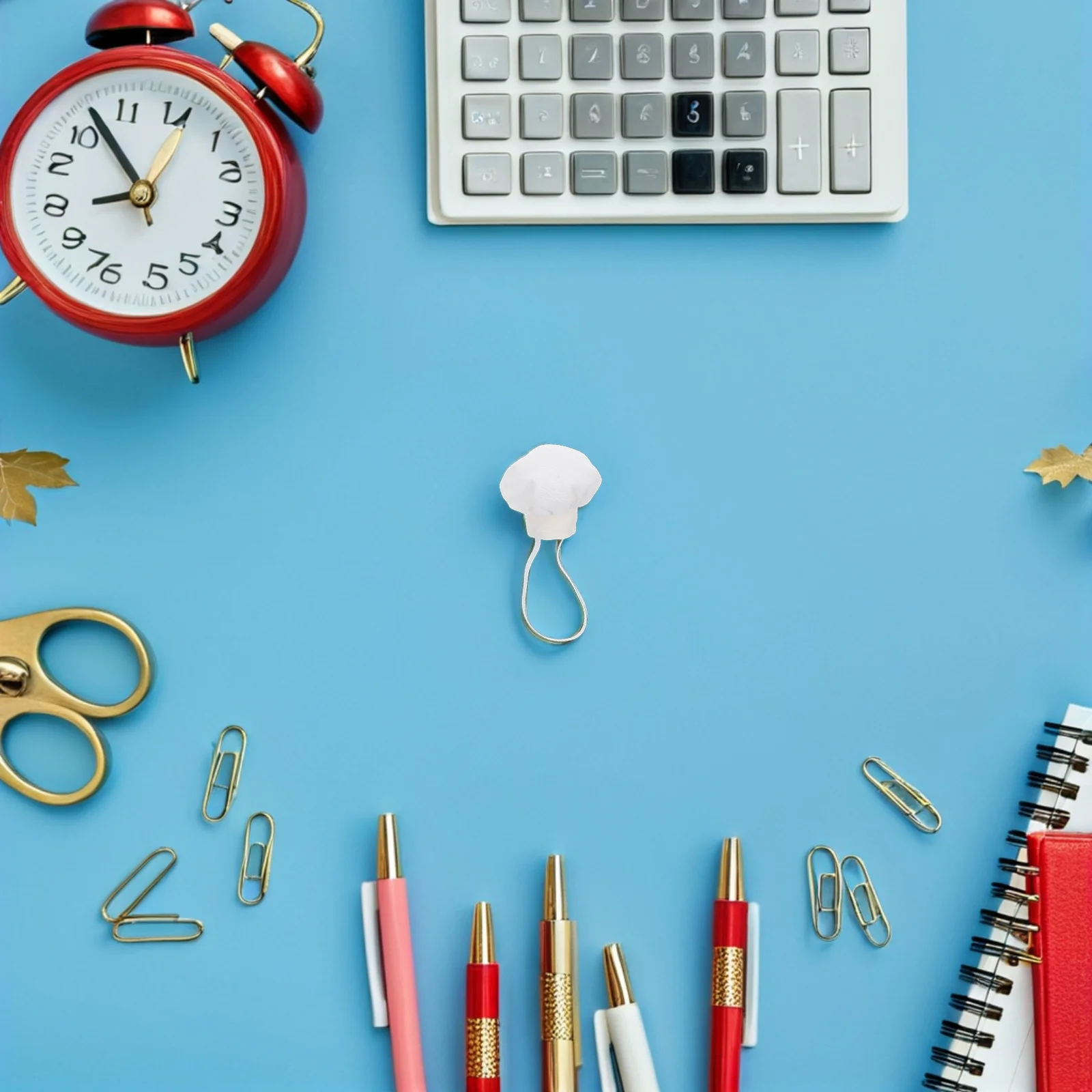 4 stuks hoeden wit voor 10-15 cm koken rollenspel accessoires doe-het-zelf decoratie witte koksmuts